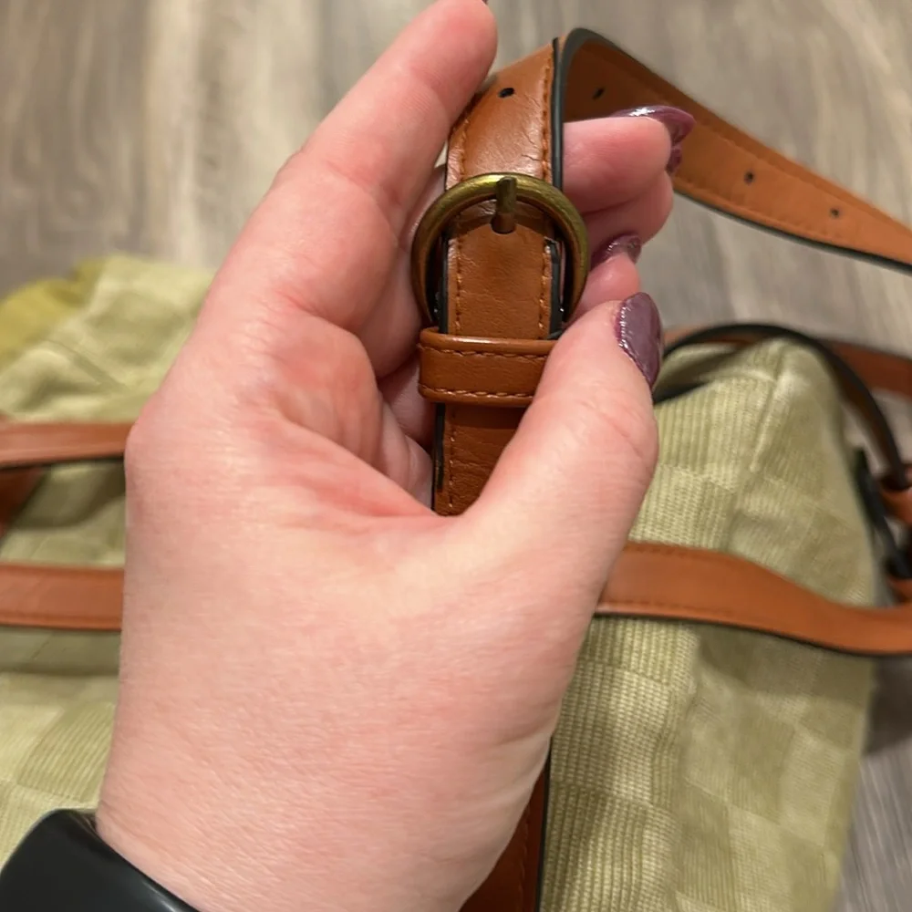 🎒 Universal Thread Checkered Mini Backpack - Picture 5 of 5